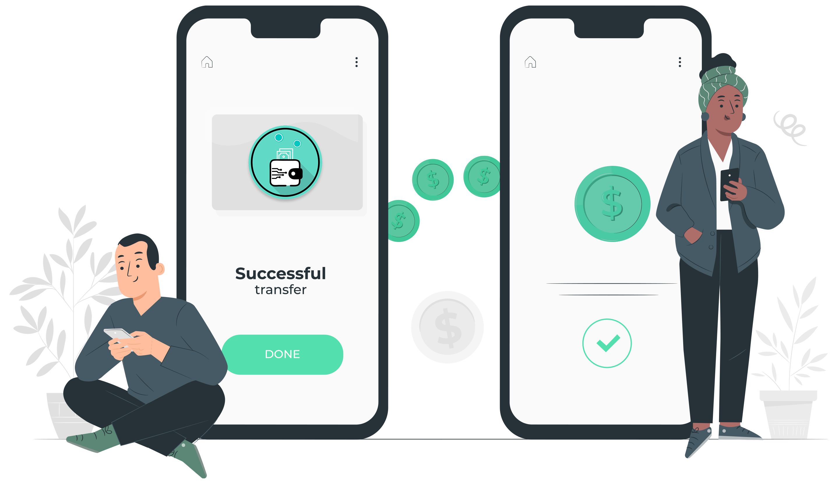 Send money from anywhere